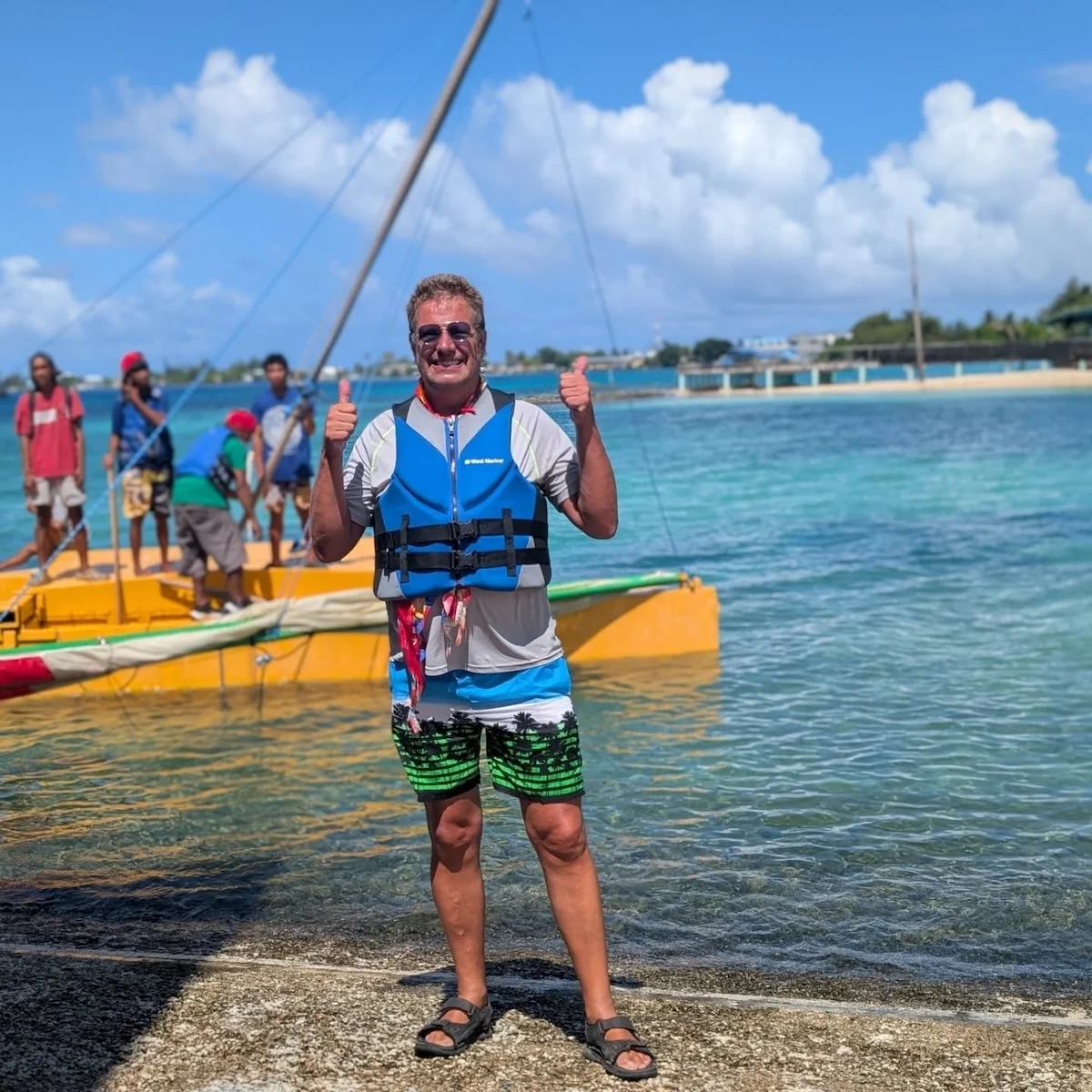 Joachim von Loeben mit einer Dame