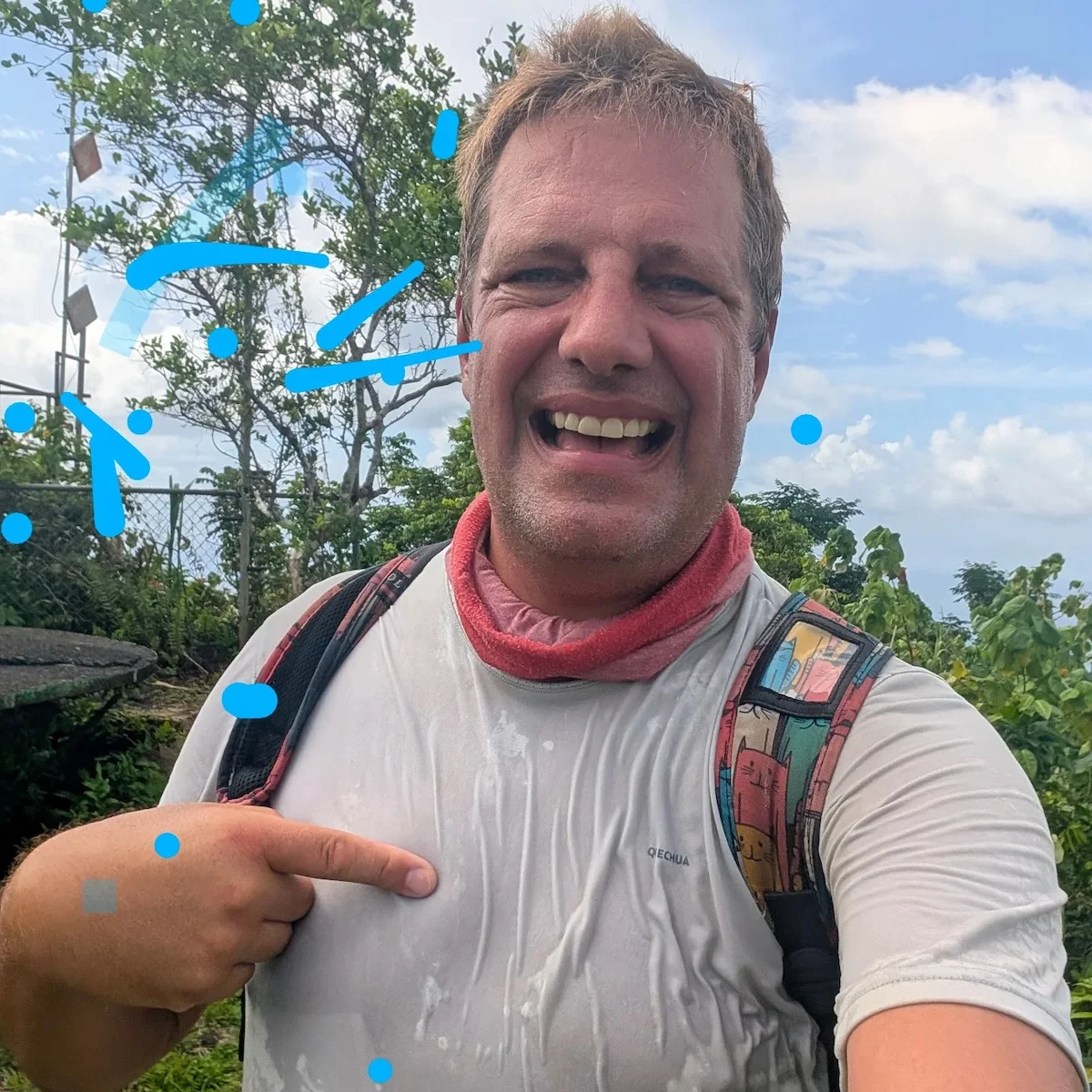 Menschen am Strand von Joachim von Loeben